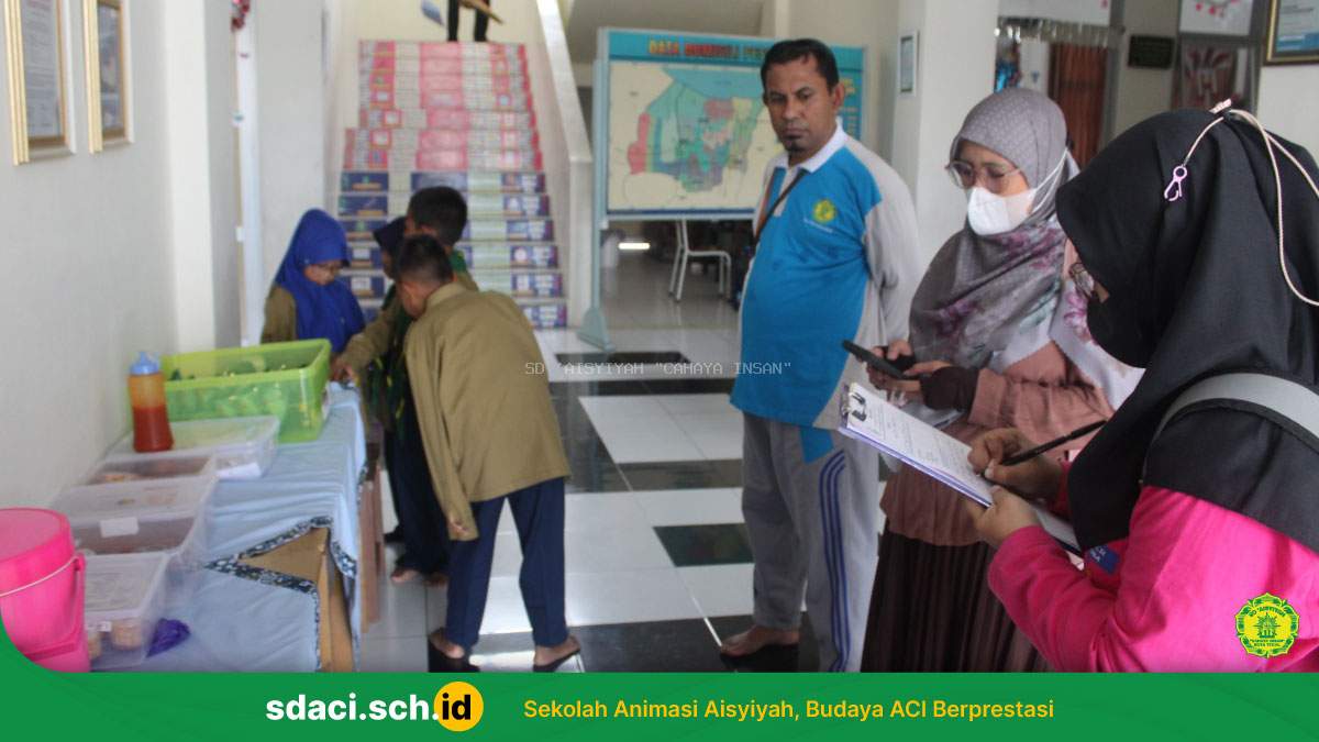 SD Aisyiyah Cahaya Insan Kota Tegal Terima Kunjungan Perdana dari Puskesmas Tegal Timur untuk Pemeriksaan Kantin Sekolah