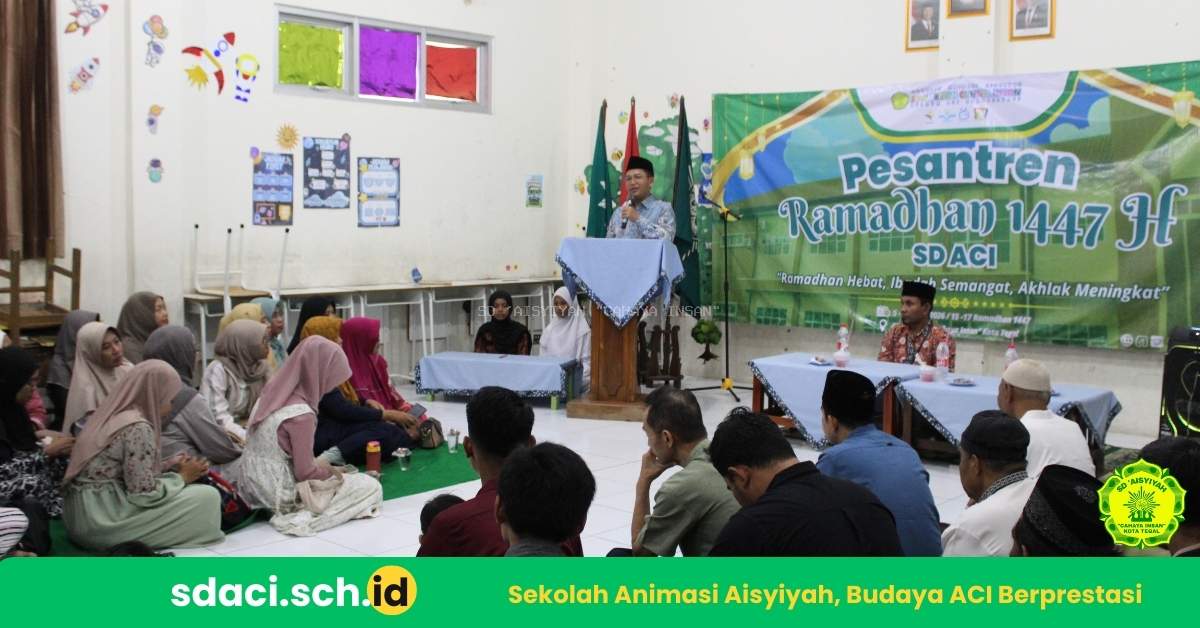Pondok Pesantren Ramadhan 1447.H  SD 'Aisyiyah Cahaya Insan Kota Tegal Sukses 